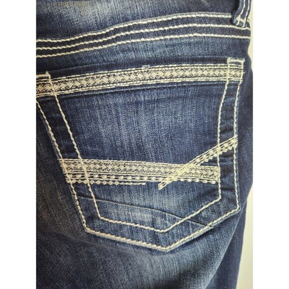 BKE Stella Bootcut Jeans Women's 29×31.5 factory distressing preppy rodeo - Picture 4 of 11